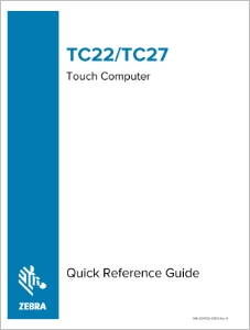 TC22/TC27 クイックスタートガイド