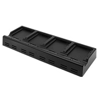 4スロットバッテリー充電器