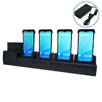 PA768用 4連バッテリ充電器付き4スロット充電クレードル